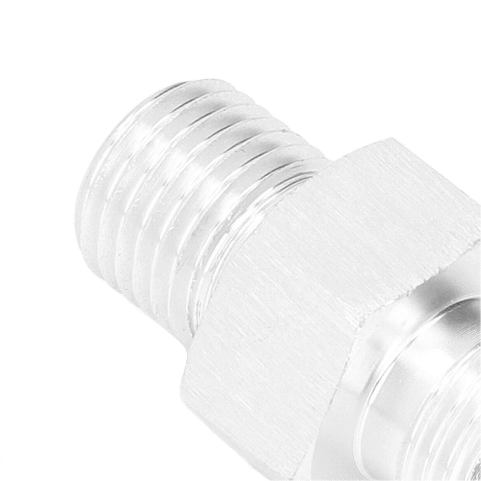 Accesorios adaptadores de enfriador de transmisión GM 6AN a 1/4 de pulgada NPSM para TH350 TH400 4L60E 4L70E 700R4 TR6060 - Par