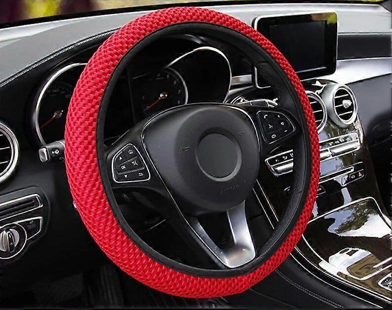 Car steering wheel case Auto Wheel Glove Cover for toyota chr auris yaris Crown corolla rav4 prius Izoa car decoration