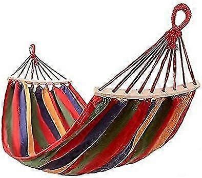 Camping Hammock Outdoor Double Canvas Hammock Portable Travel Survival Camping Hanging Chair Swing Chair Hammock Tent Hammock