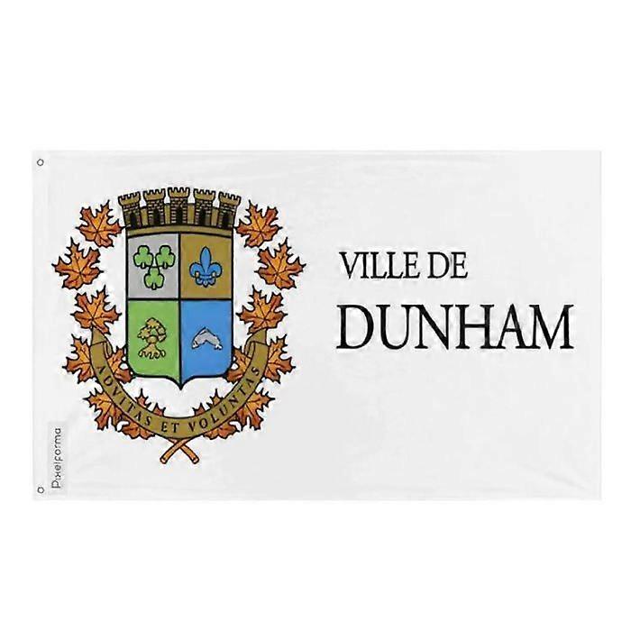 Dunham Flag – 64 x 96 cm – Polyester – Iron eyelets – Durable