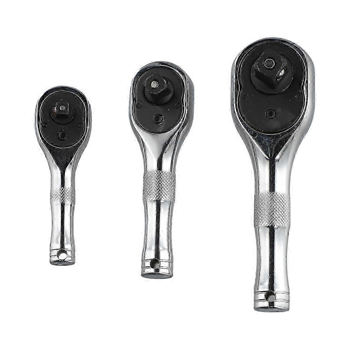 72 Teeth Quick Socket Mini Ratchet Wrench 1/4 3/8 1/2 Hand Tools