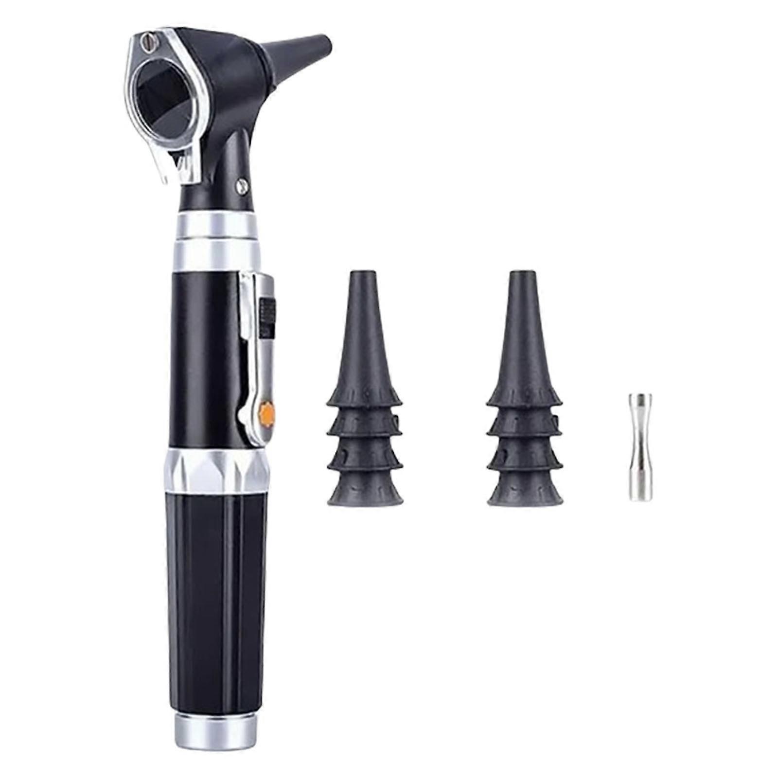 Mini Ear Otoscope,Magnification Diagnostic Ear Scope with LED Direct Illumination Light, Ear Healthy Tool for Doctors