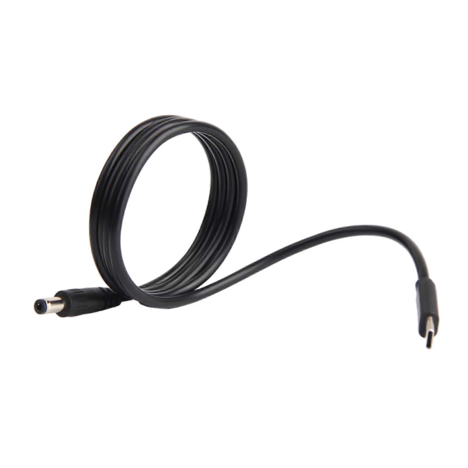 USB C to DC5.5x2.1mm Power Cable 12V Power Charging Cord for PD Charging and Power Banks, Durability and Long Lasts