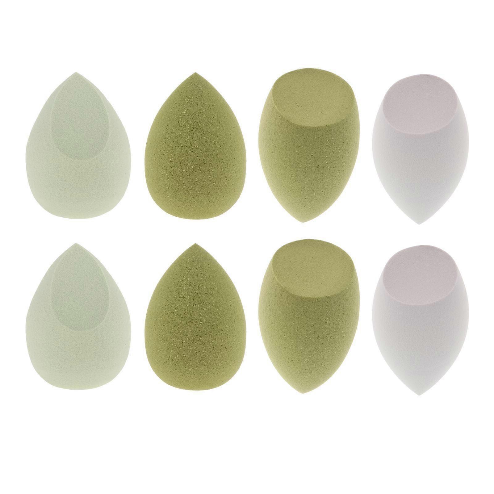 Makeup Sponge Set Blending Liquid Foundation Puff Multi-colored Cheese
