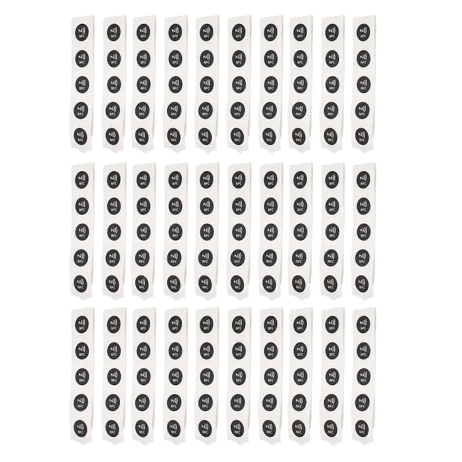 2025 Último modelo 30Pcs NFC Etiquetas PVC Impermeable 504 Bytes NFC programable