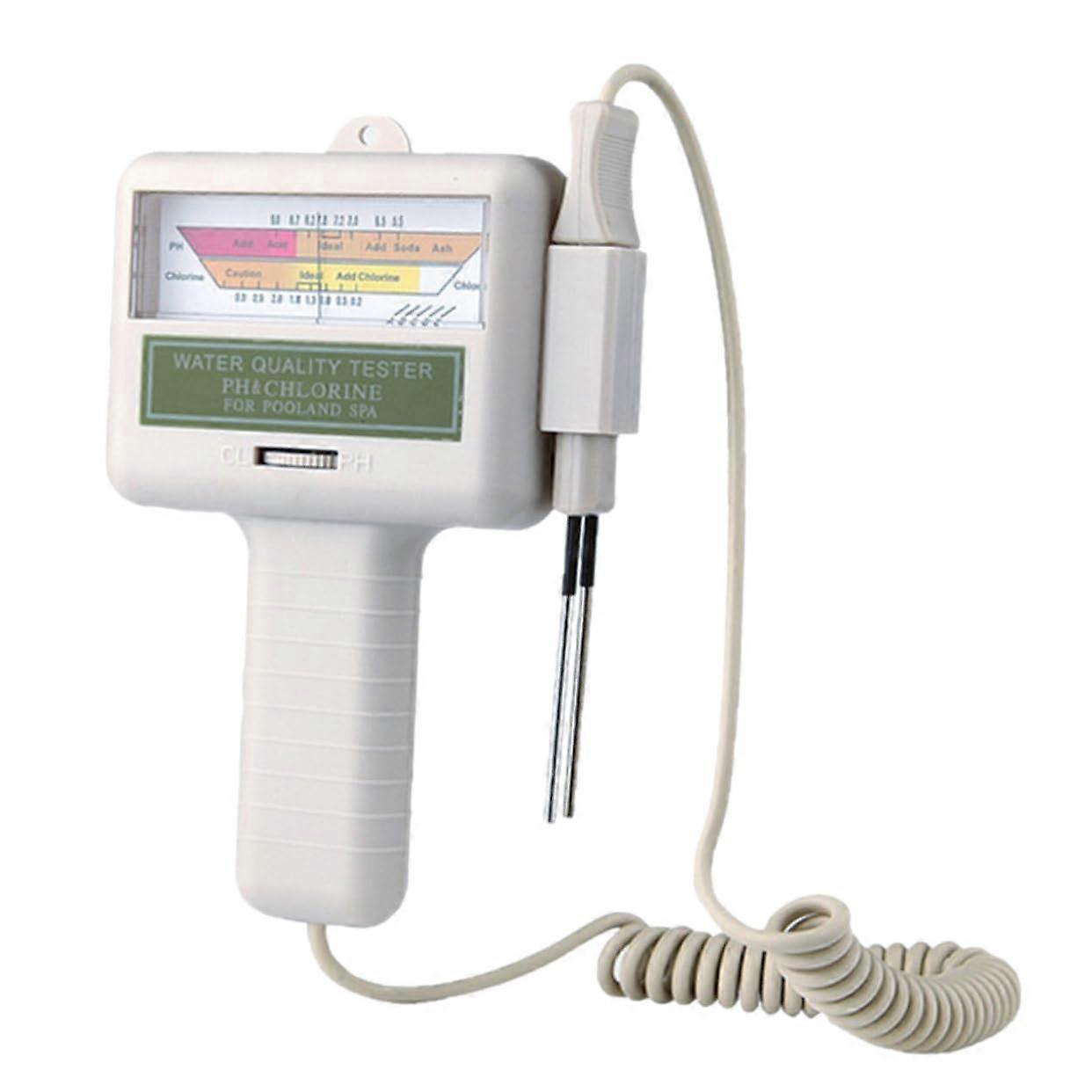 Electronic pH Test Kit for Swimming Pools - Instant Pool Water Testing, Digital Meter, User-Friendly, No Chemicals