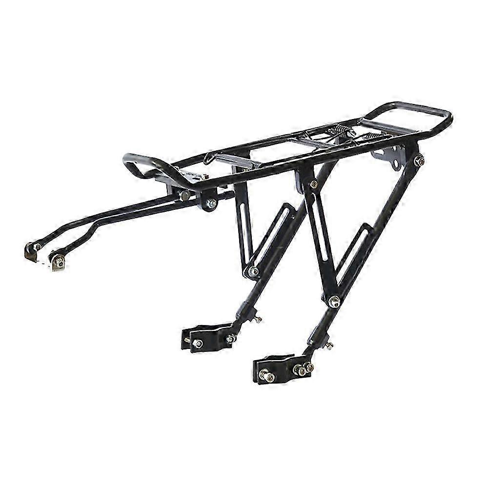 Professional Bike Rear Rack - Multi-function Carrier - 39x37cm Black