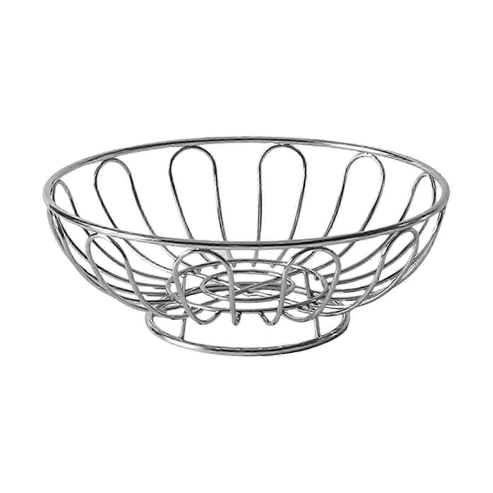 Large Capacity Round Fruit Basket, Sturdy and Multiuse, Suitable for Restaurants, Parties, and Hotels