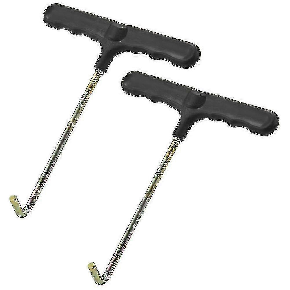2pcs Trampoline Spring Pull Tool, T-hook Spring Puller for Trampoline