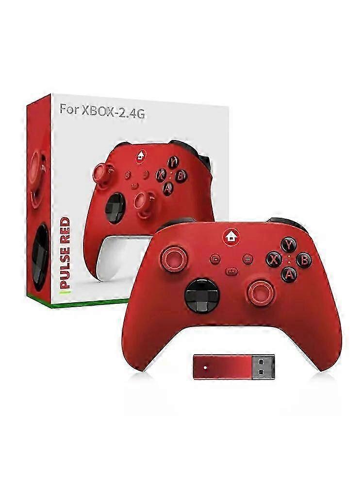 2.4g Wireless Game Controller For Xbox One Series X/s Console Joysticks With 2.4ghz Adapter Receiver For Windows Pc Gamepad