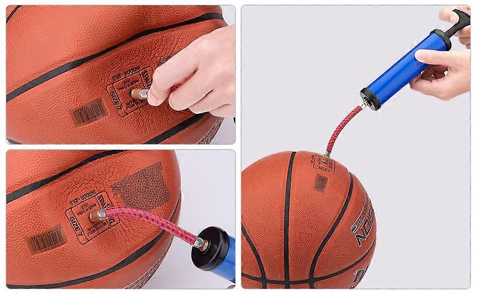 Ball Pump Inflator with Hand Dual-Action Sturdy Effective Pumps for Football Basketball Volleyball Water