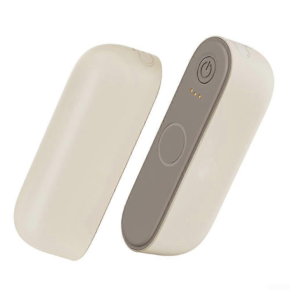 The Solution for Cold Days A compact, lightweight, magnetic USB hand warmer with multiple settings White