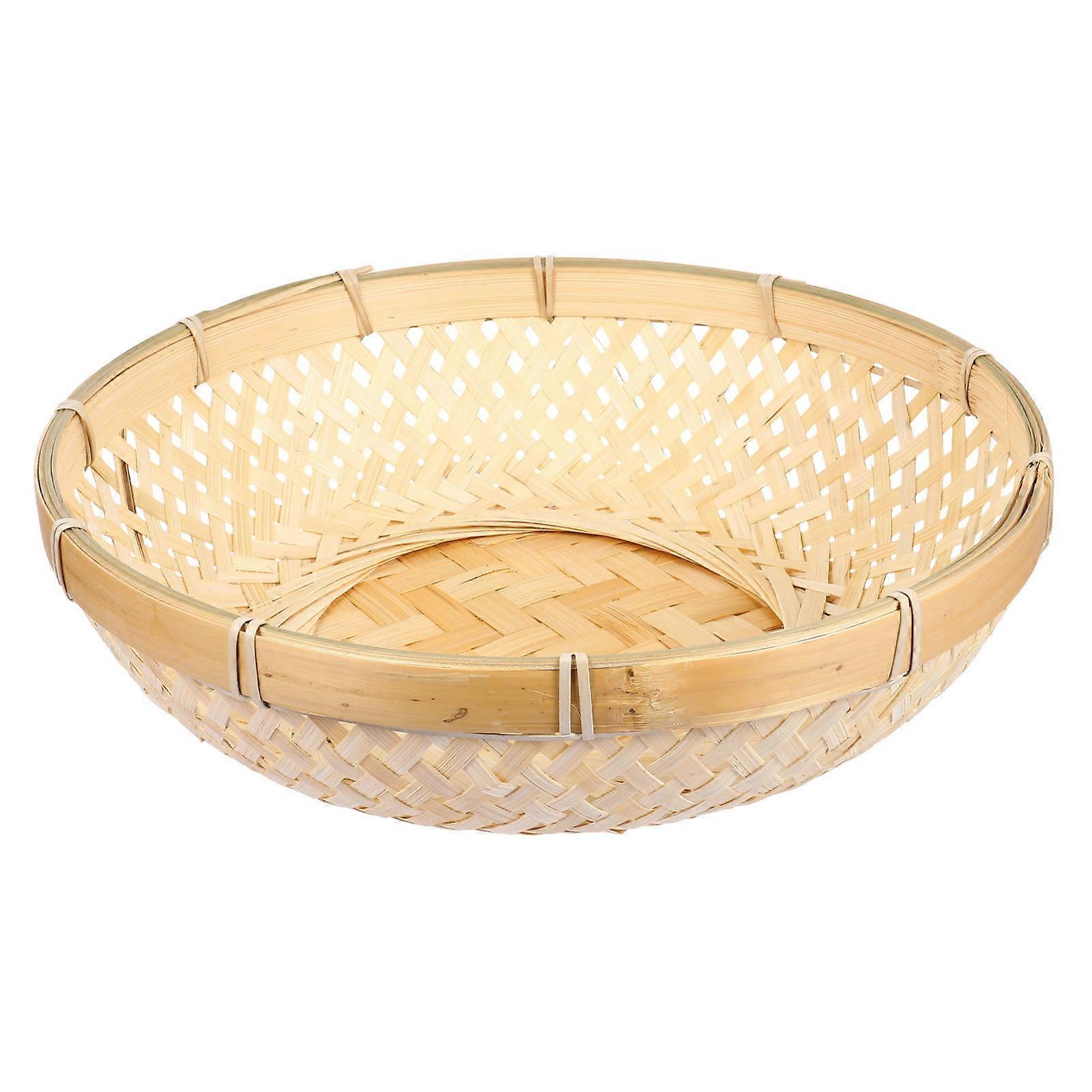 Home Decor Bamboo Basket for Fruits, Combining Utility and Aesthetics