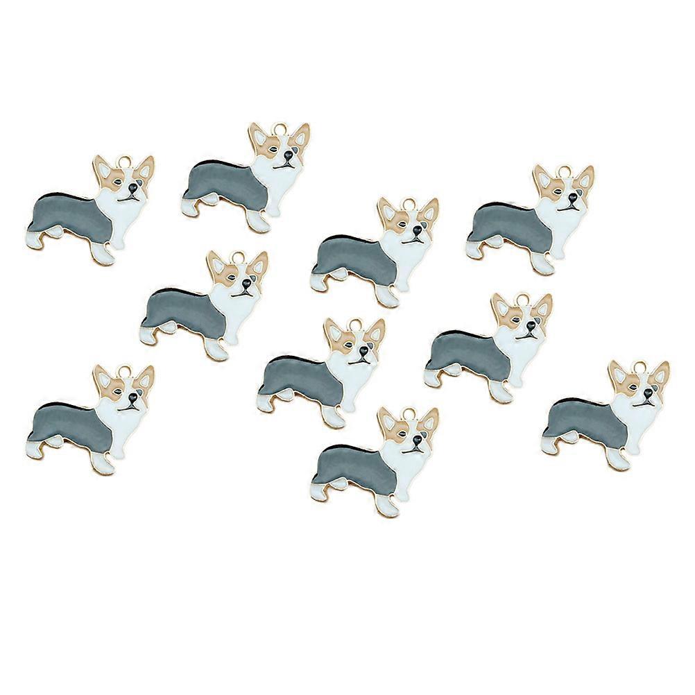 Creative DIY Materials, Detailed Dog Figurines for Pendant Making