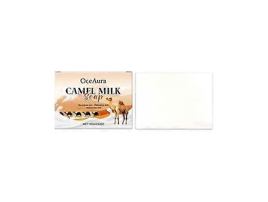 Milk Soap, Camel Milk Soap - Natural Soap Bar for Face & Body, Shower Soap, Refreshing & Nourishing - Solid Soap, Gentle Cleansing, Soothing, Moisturi