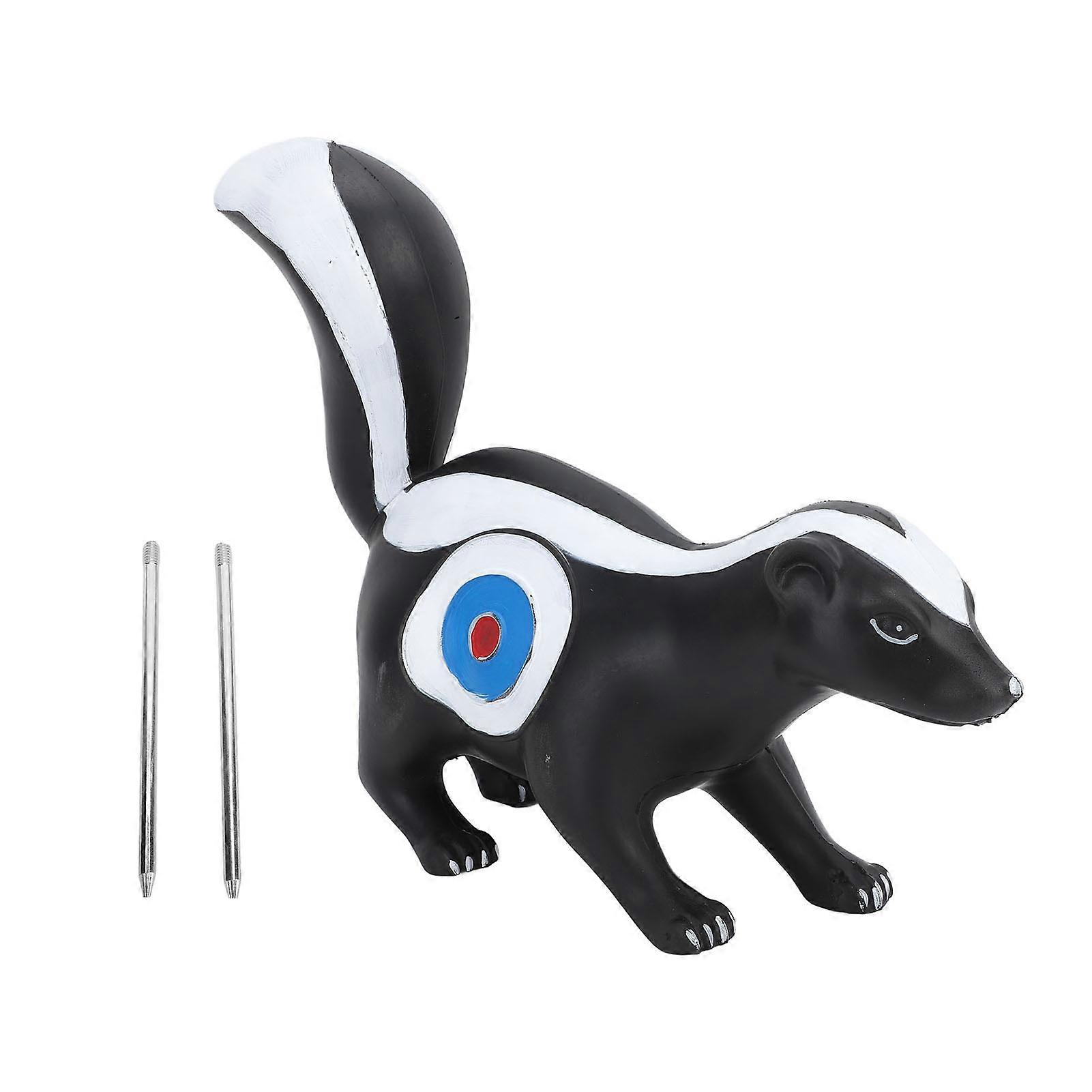 Archery Target Arrow Target 3D Skunk Animal PU Portable Archery Accessory for Training Practice 
