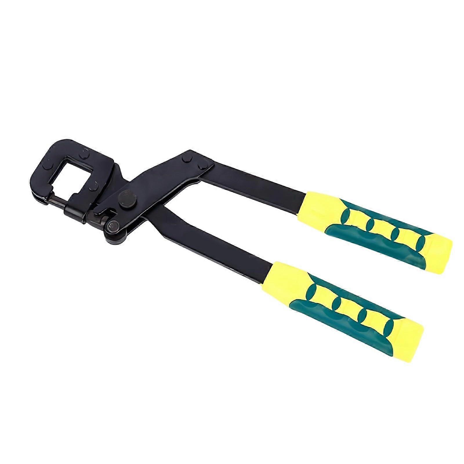 Heavy Duty Not Rivets Hole Punching Pliers AntiSlip Handle Metal Framing Crimping Tool For Studs Grooved Framing Tongs
