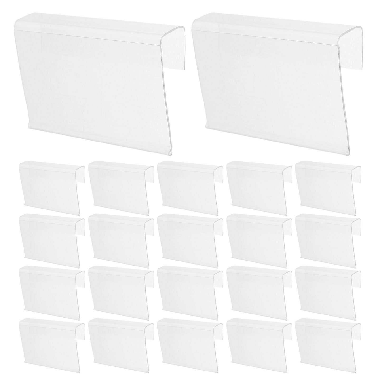 Here's a well structured product description for your **50pcs Plastic Wire Shelf Label Holders Clips**:
 
### **50pcs Plastic Wire Shelf Label