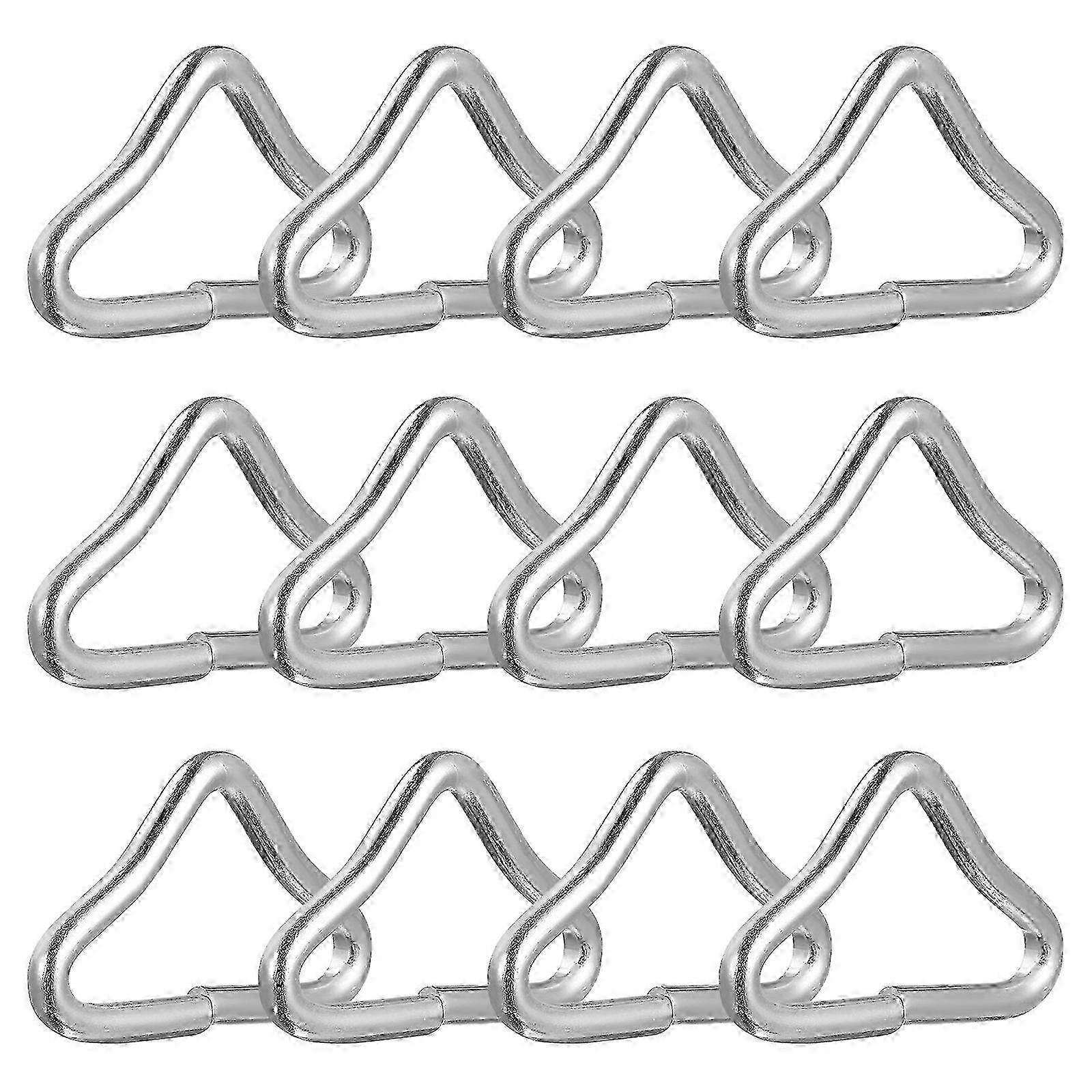 Triangle Ring Parts for 20-Piece Trampoline Bungee Jumping Bed with Mesh Fabric and Buckle Edition 0620