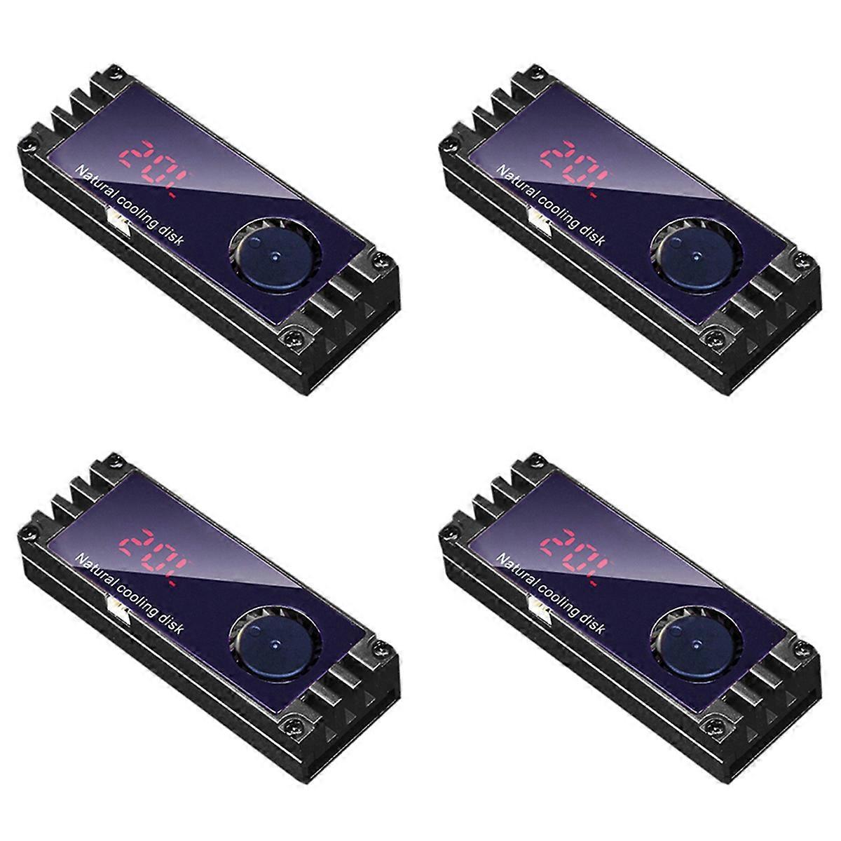 M2 SSD 2280 NVME SSD Solid State Hard Disk Radiator Heat Black