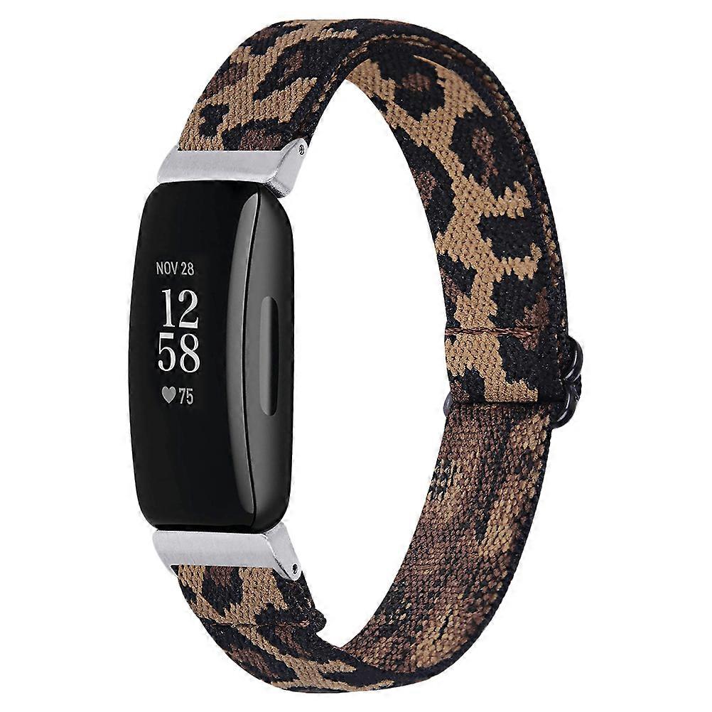 Adjustable Watchband Professional Decorative Leopard Braided Strap for Various Occasions 1Pcs