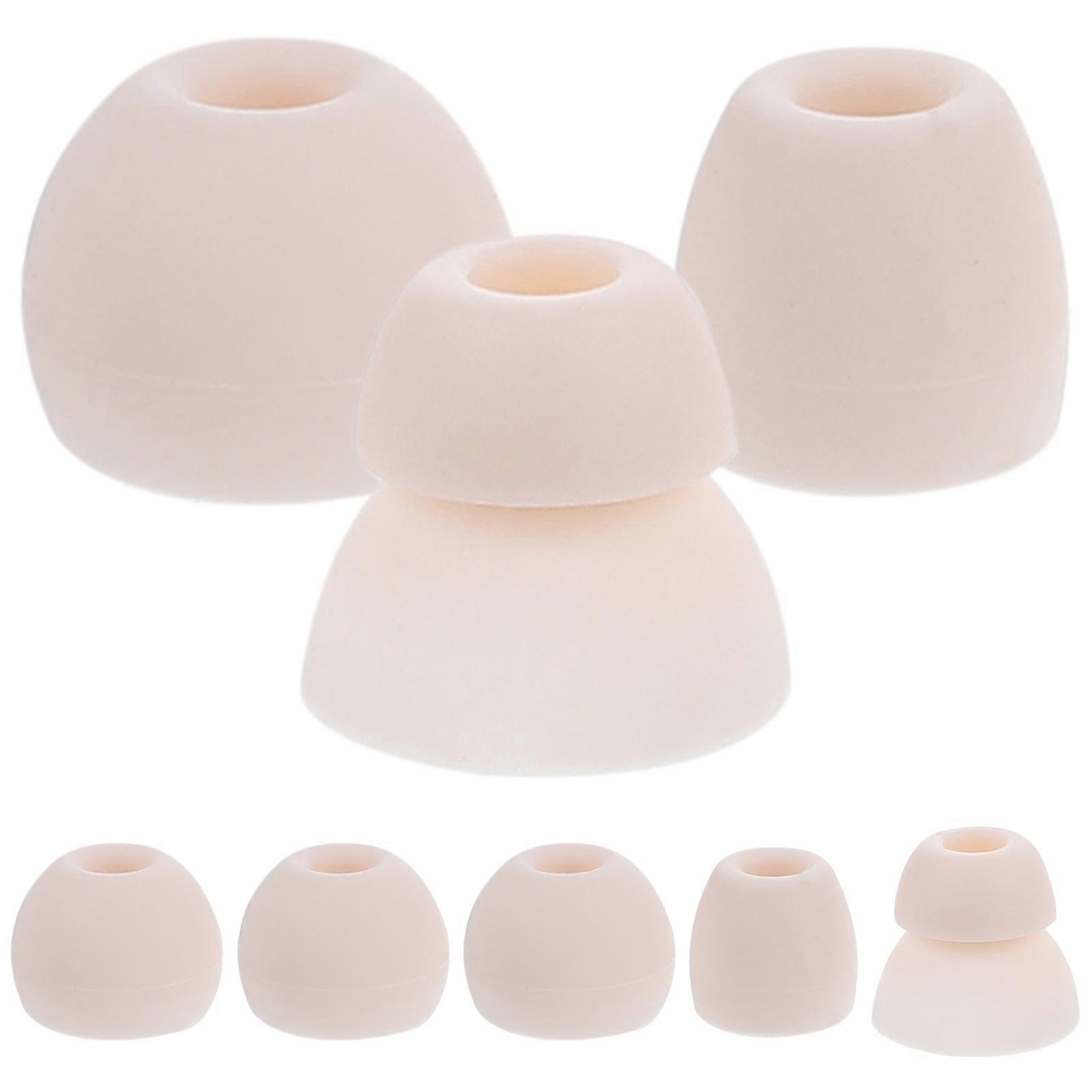 Earbud Covers Silicone Tips for Wireless Headset Running Noise Isolation 8Pcs