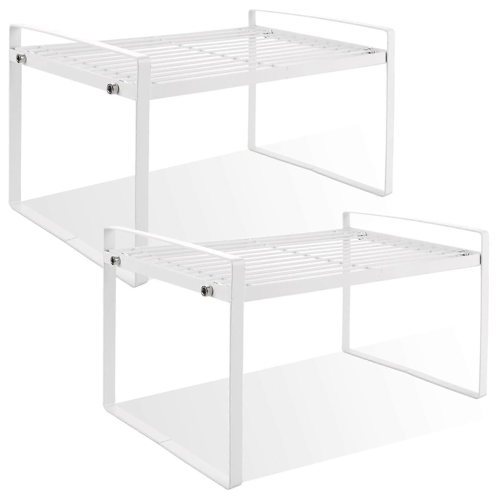 2 件套厨柜收纳盒,33 x 21 x 18.5 厘米,橱柜收纳盒,厨房搁板,香料架