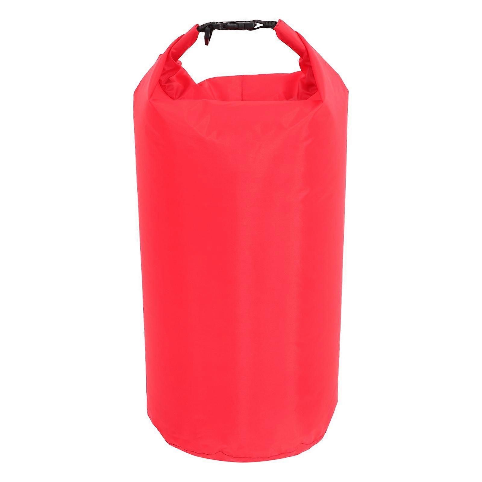 Compression Dry Sack 15L Waterproof Bag for Boat Canoe Kayak Rafting (Red)