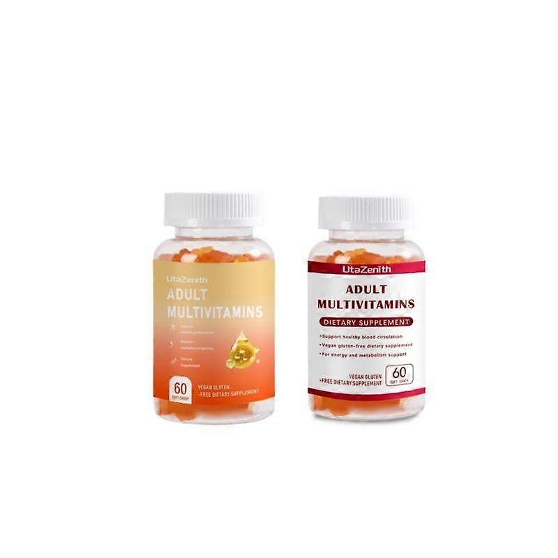 Multiple vitamin gummies, dietary supplements, containing vitamin B6, combination pack