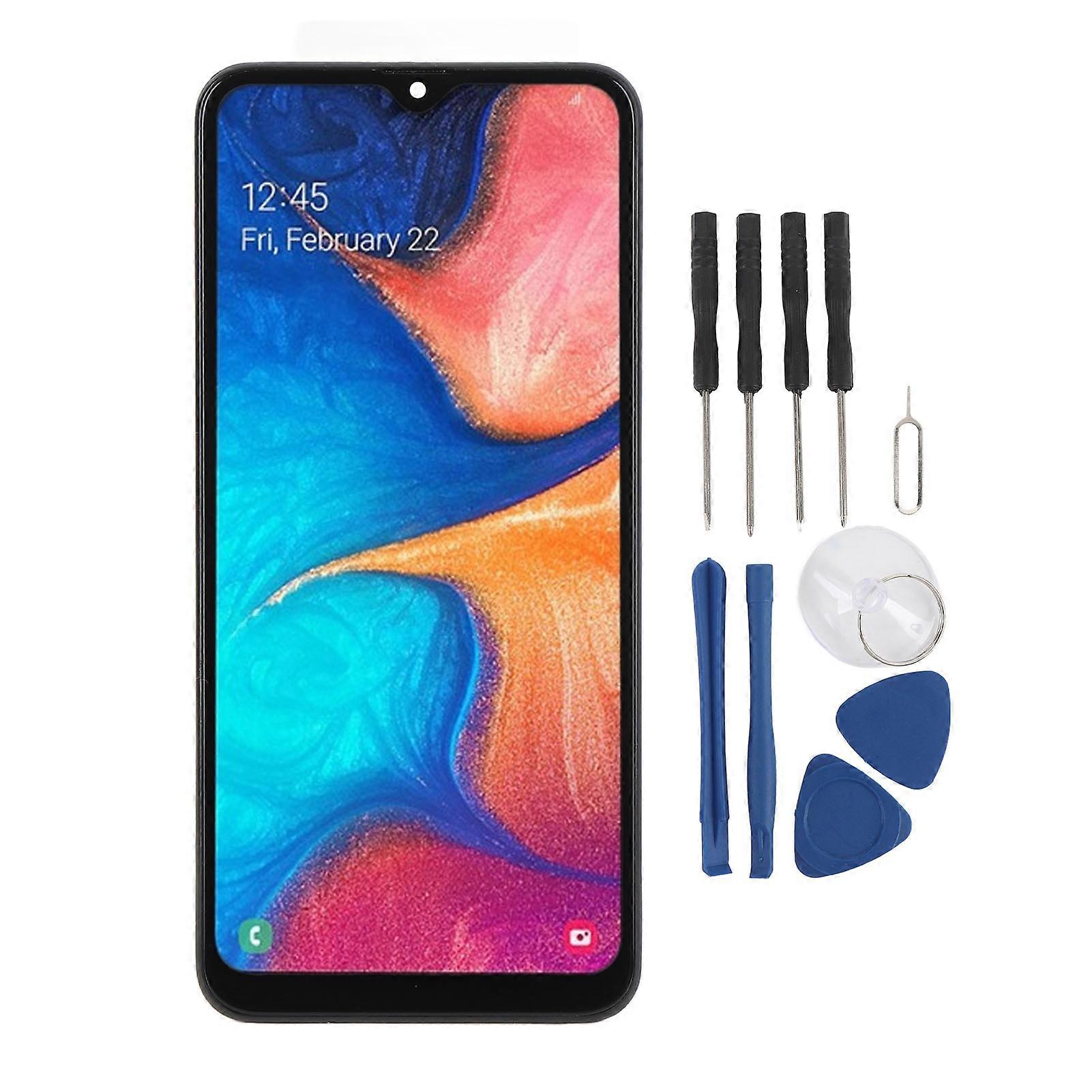 Galaxy SM-A205 OLED Screen Replacement with Frame & Complete Repair Tool Kit