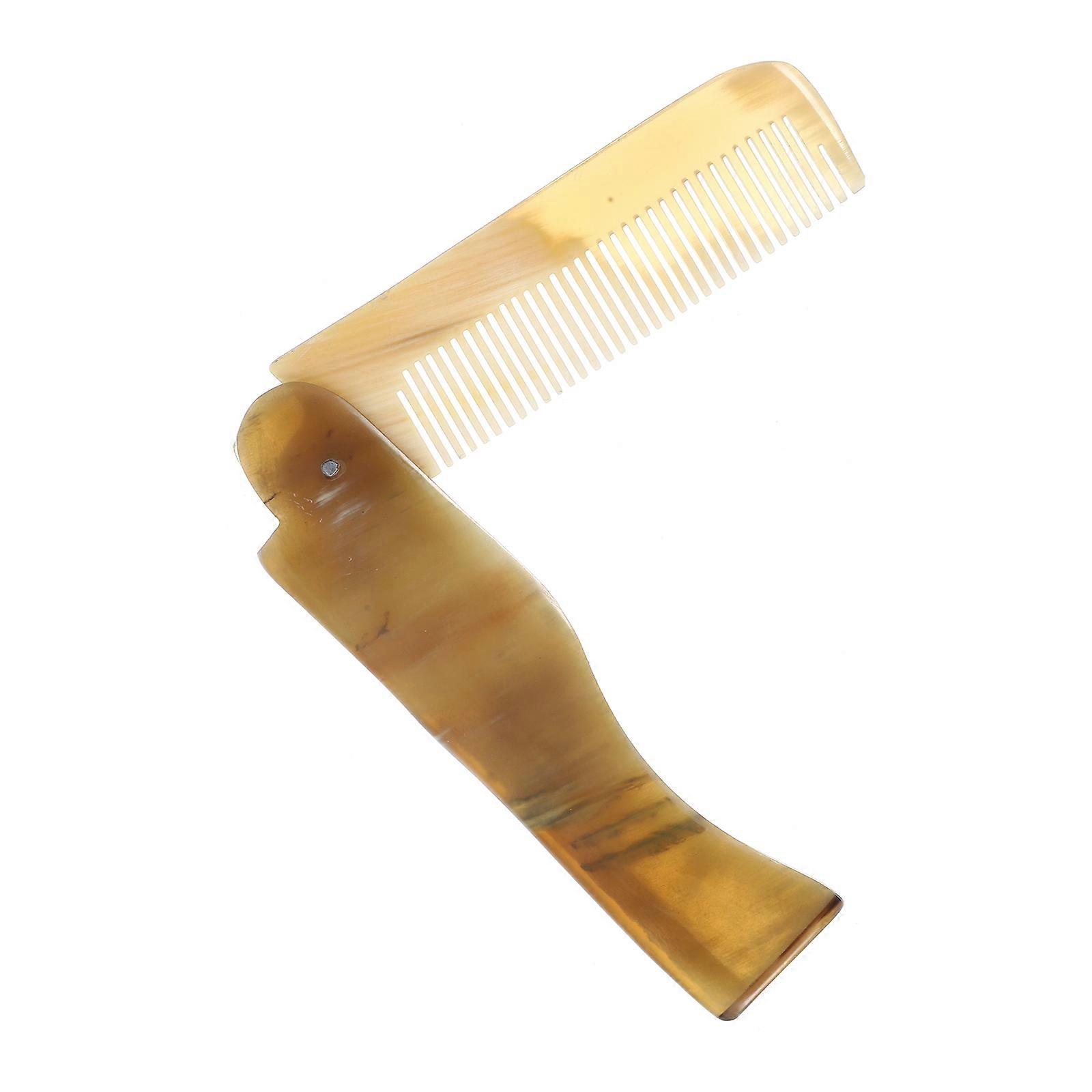 Small Folding Comb Portable Hair Comb For Travel Rectangular Shape Anti Static 1Pcs
