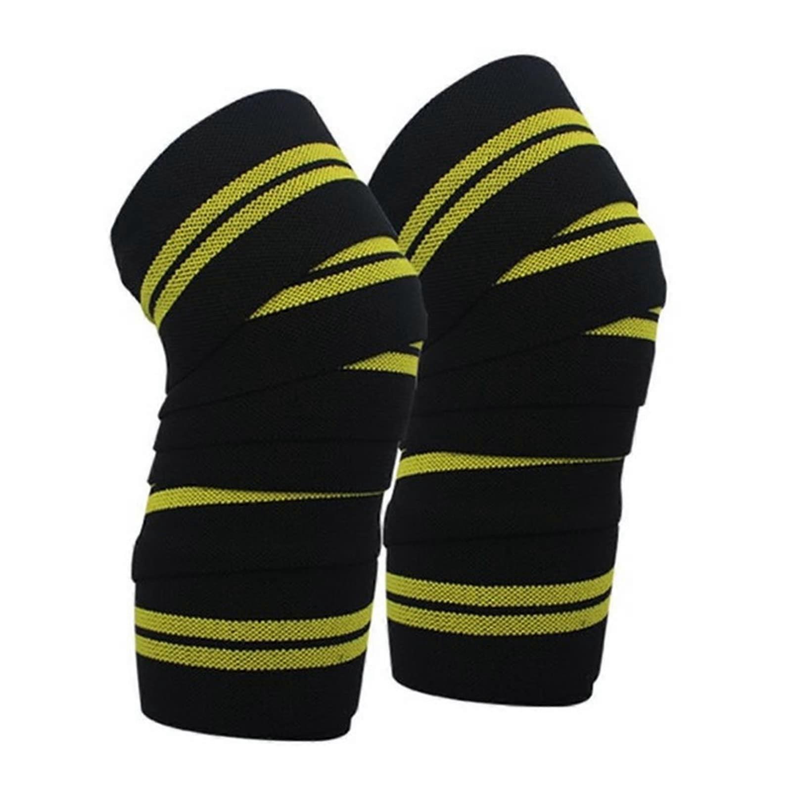 Knee Pads Neoprene 1 Pair One Size for Gym Training and Weightlifting - Knee Wraps for Squats - Enhanced Knee Support