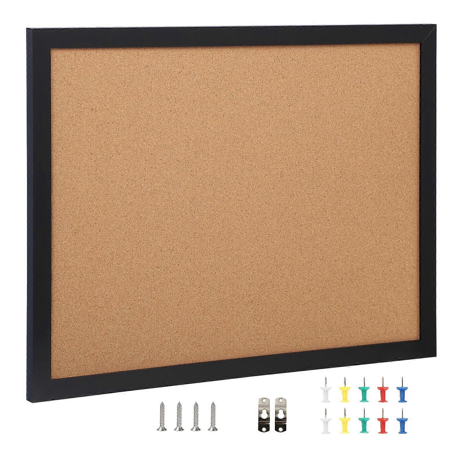 Cork Board, 36x24 inche, for Display and Decoration in Office Home and School