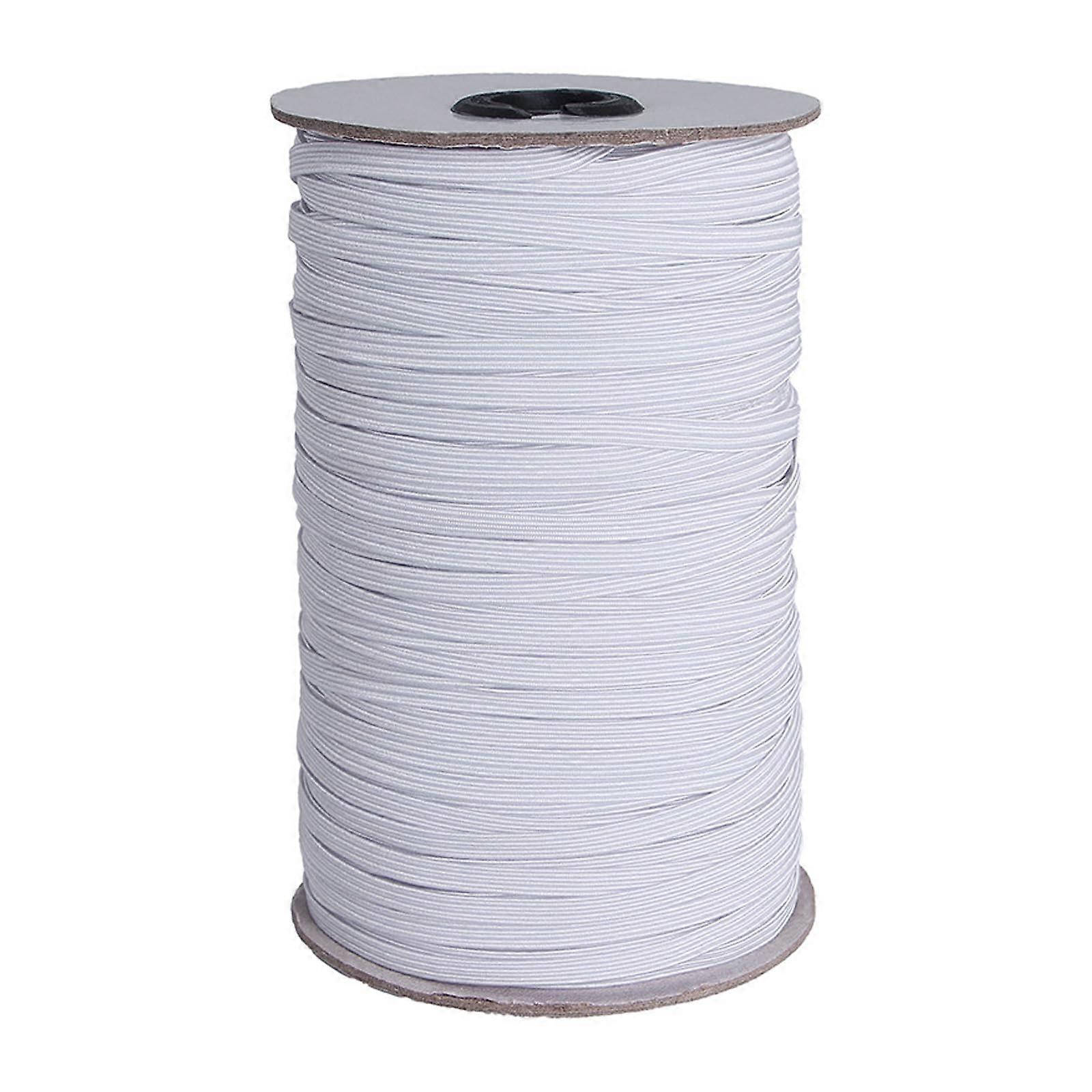 73 Metres Elastic Band Sewing 10 mm Elastic Band, Polyester Rubber Band Trouser Elastic 1 cm for Sewing and Household DIY Crafts