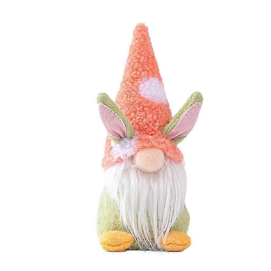 Easter Bunny Dwarf Decoration Plush Doll Family for Home Decor