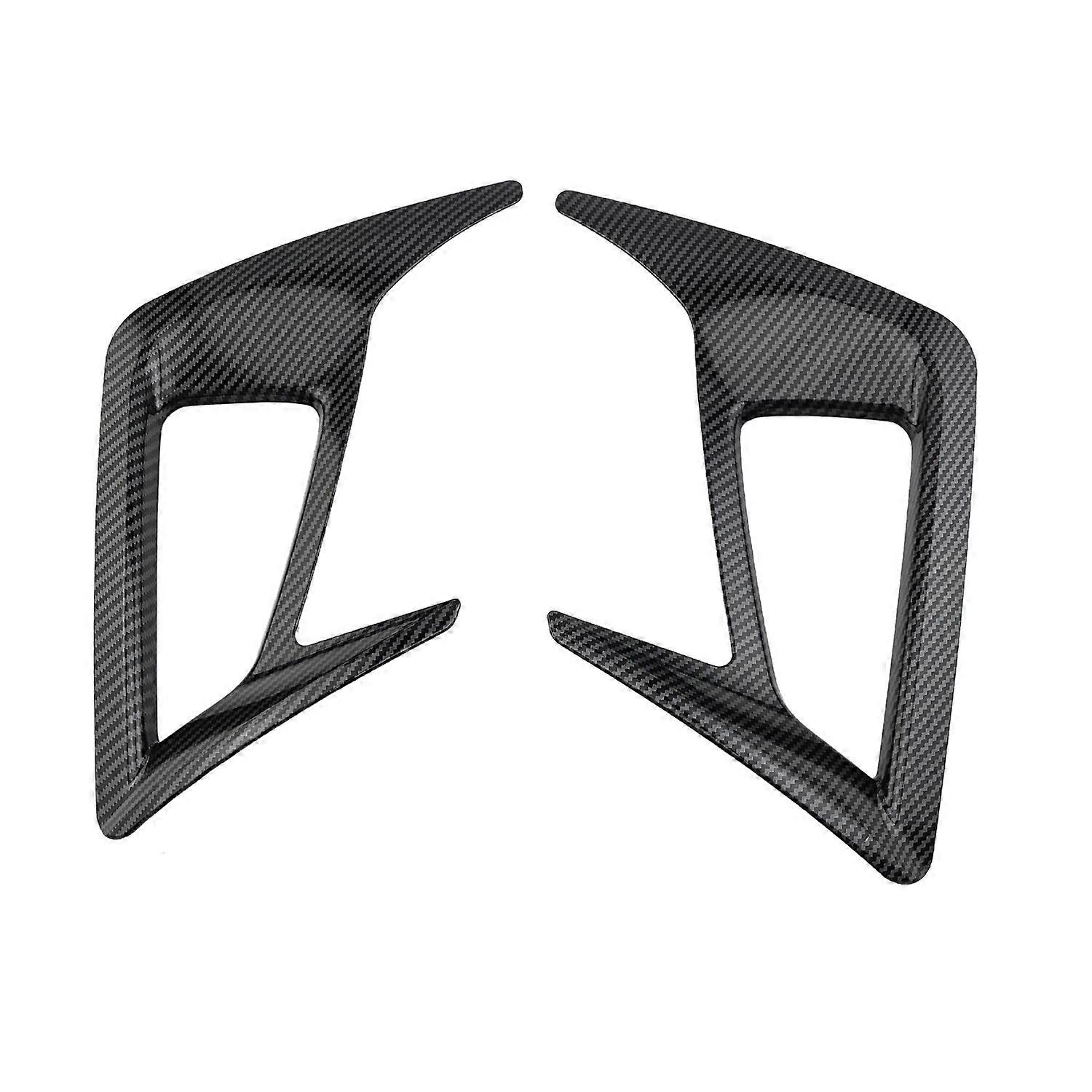 2PCS Rear Fog Light Lamp Frame Cover Trim for Ford Focus MK4 Hatchback 2019-2020