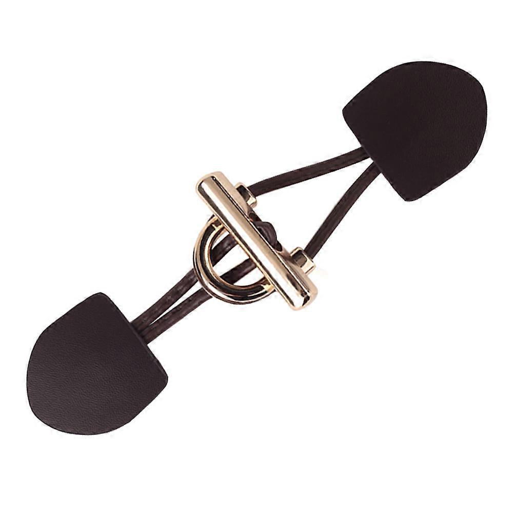 Women's Durable PU and Metal Coat Belt Buckles for Decoration Easy to Replace Broken Ones 1