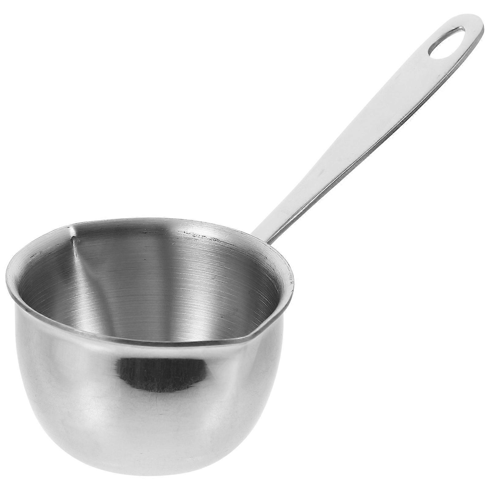 Small Cooking Pots Stainless Steel for Home Cooking 120ml 1Pcs