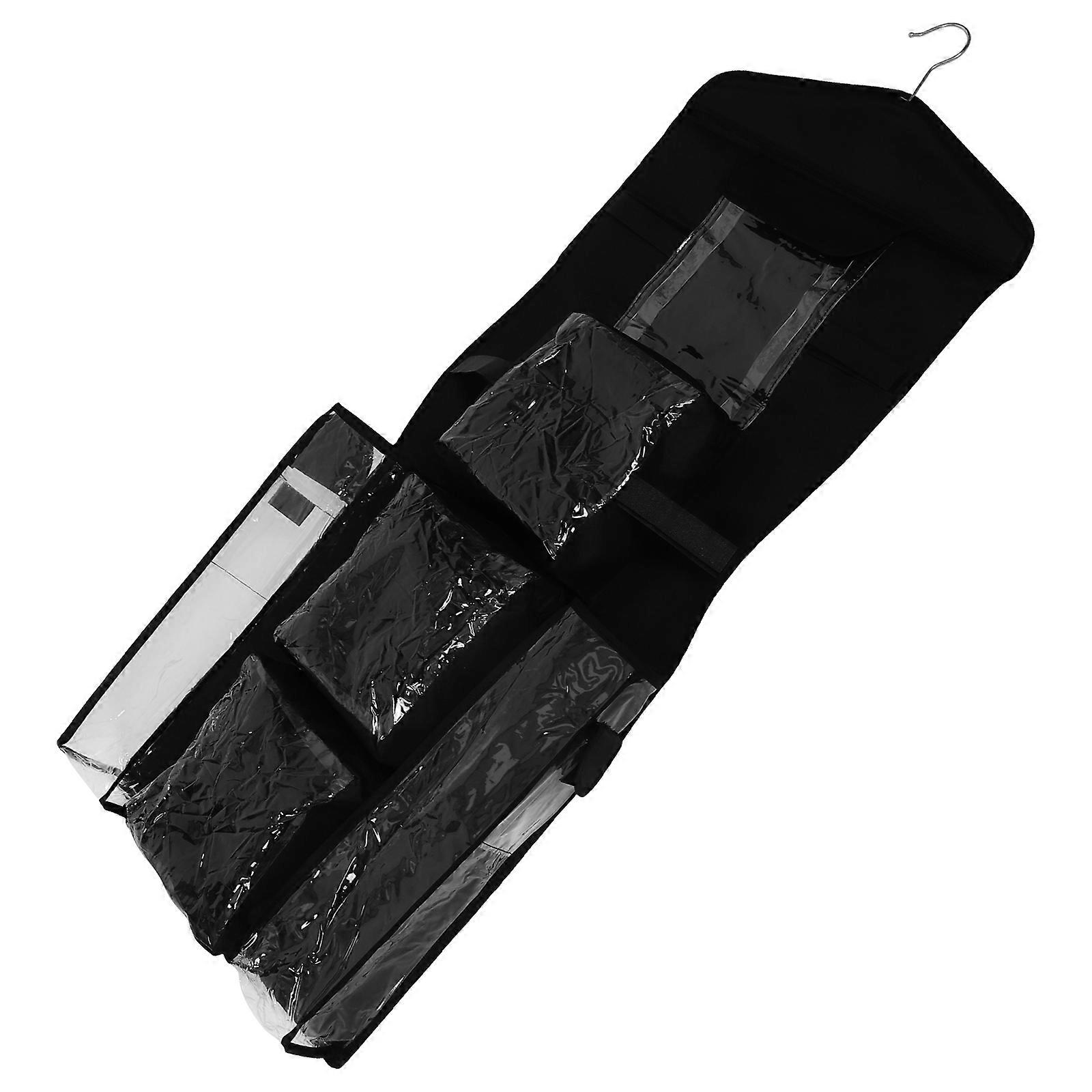 Hanging Storage Organiser for Closet Organization Space-Saving Polyester Plastic 101.50X40.60X2.00CM 1Pack