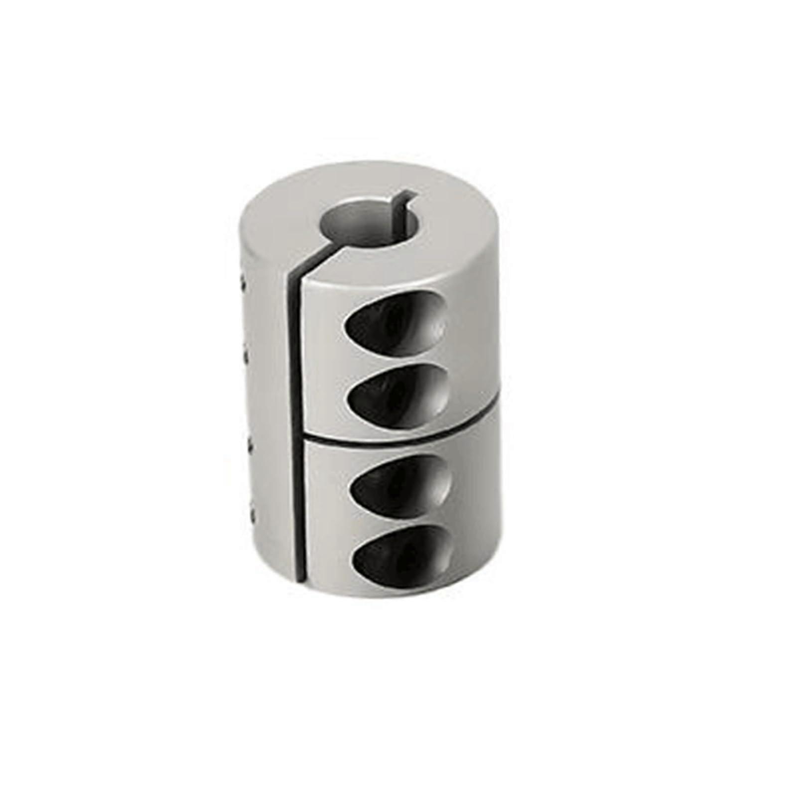 Axle Fixed Shaft Coupling D32 L42, 1Pc Aluminium Rigid Torque Motor Connector, CNC Cardan Bearing Adapter, 6x7 mm