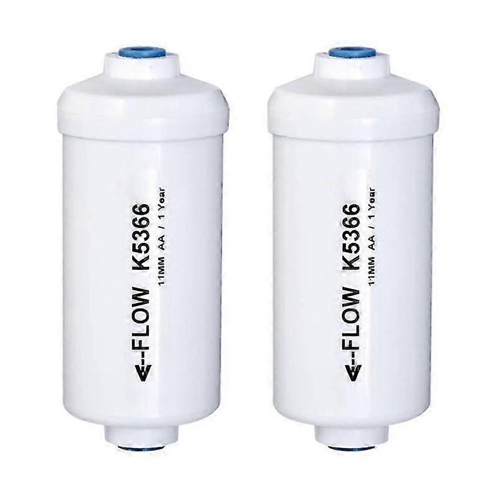 2 Pcs Replacement Fluoride Water Filter K5366 Compatible with Water Filtering System Purification Elements bs