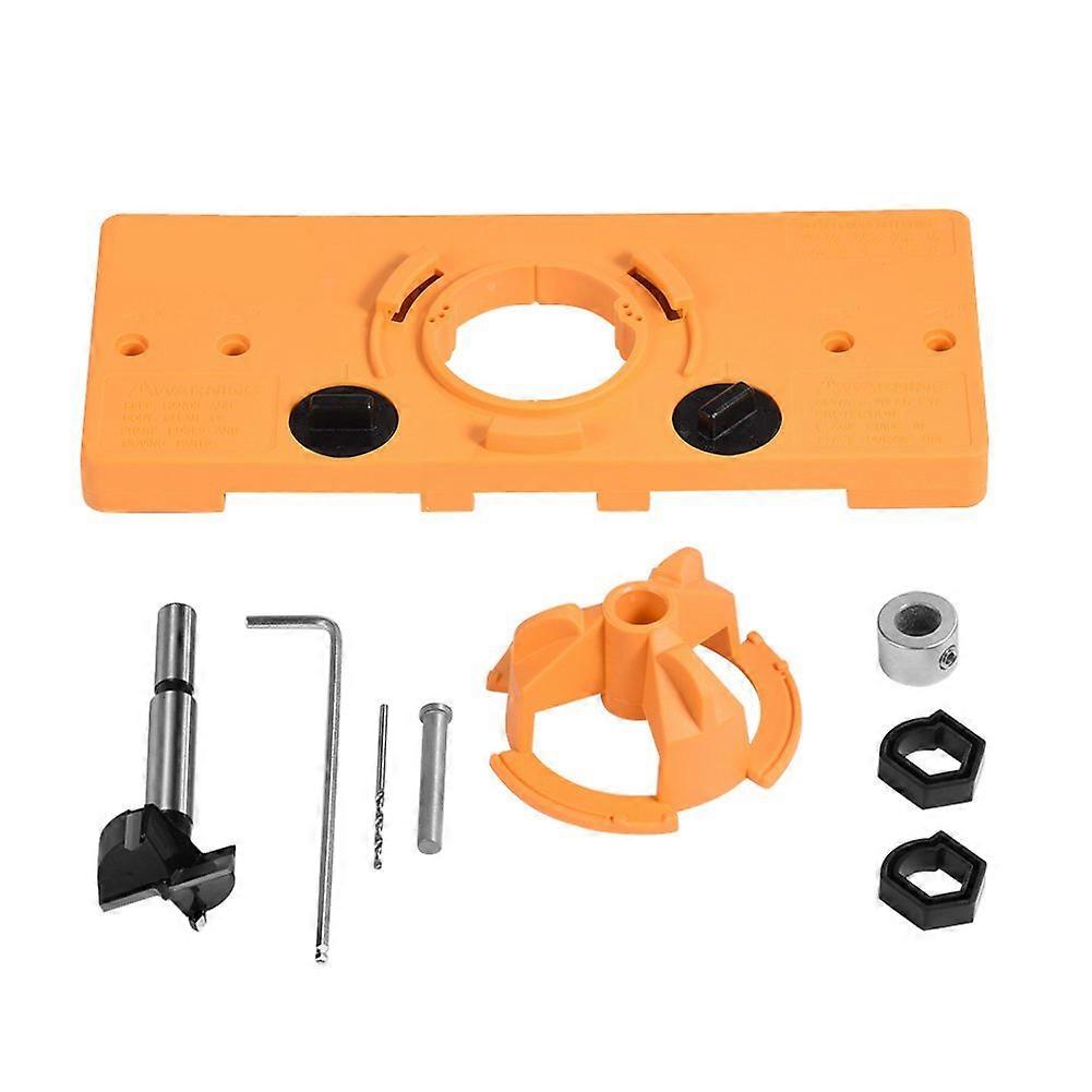 1 piece Hinge clamp drilling guide drill bit set Door drilling template
