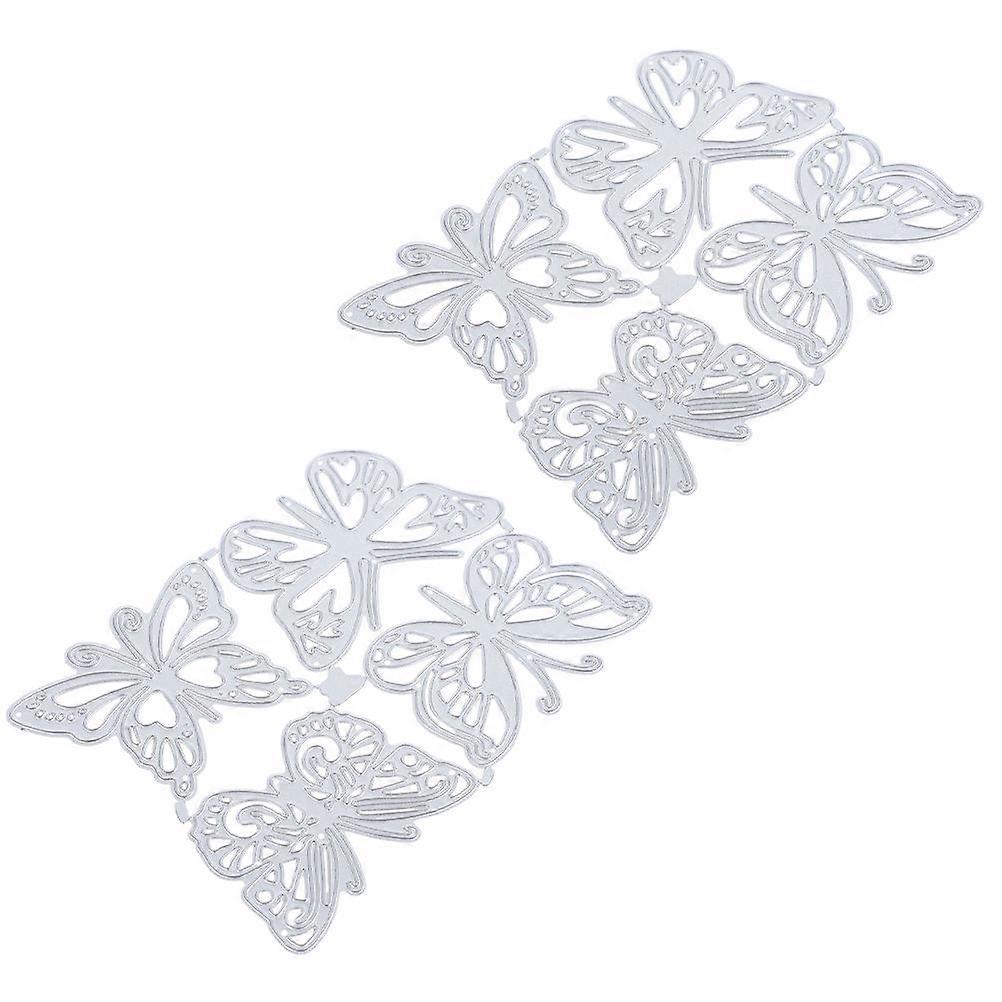 Metal Dies for Paper Crafting Butterflies Shape Cutting Die for DIY Use 8Pcs