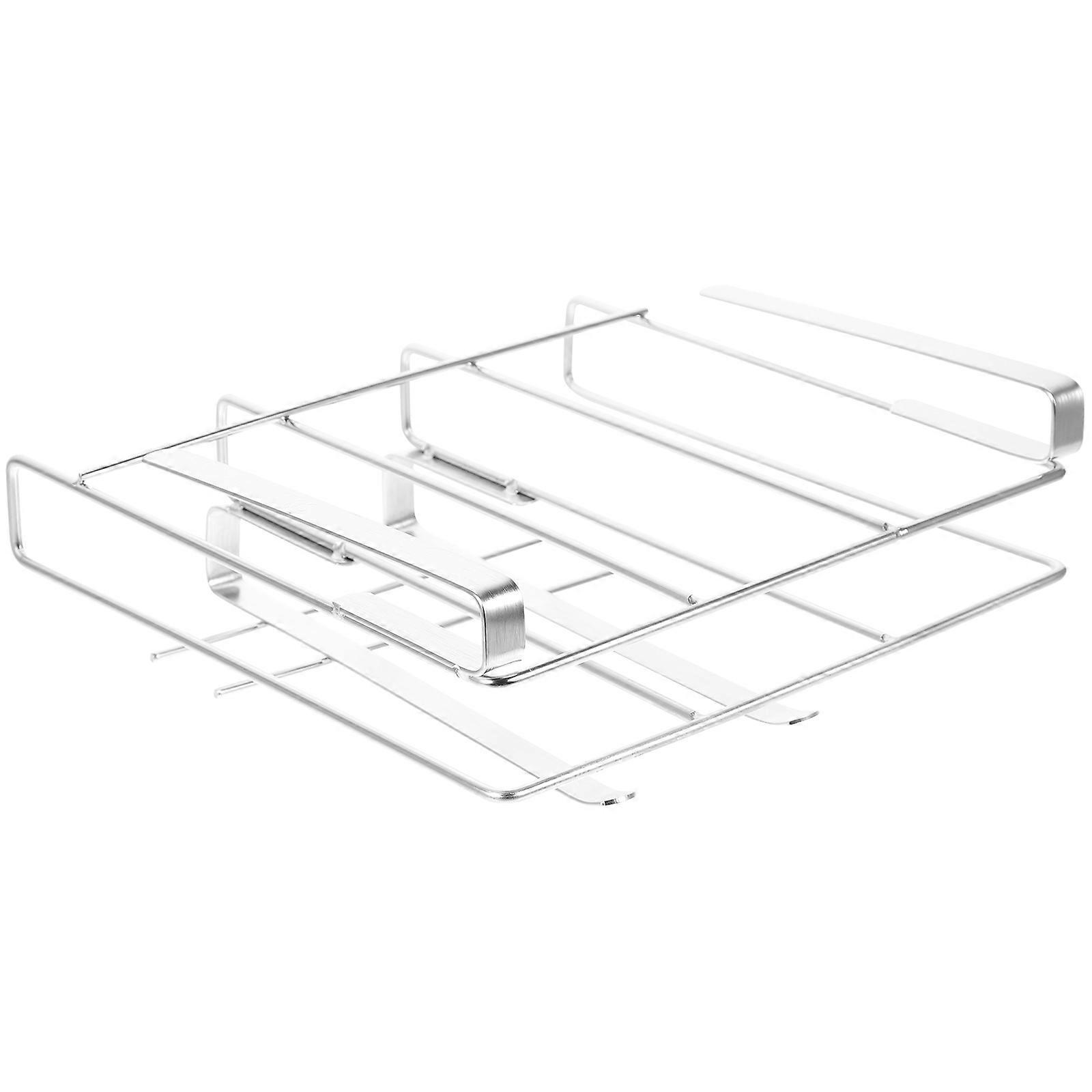 Under Shelf Organizer Cutting Board Holder Kitchen Storage Rack Item Storage Rectangular Simple and Generous 10.53X10.14X5.23in 1Pack