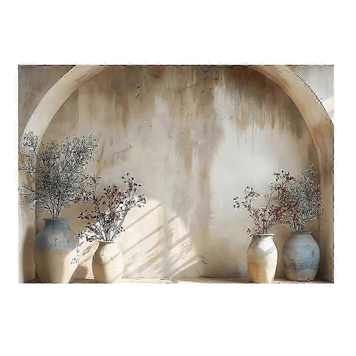210x150cm Photography Background Fabric Simple Plant Arch Studio Indoor Atmosphere Photography Background Fabric,C js