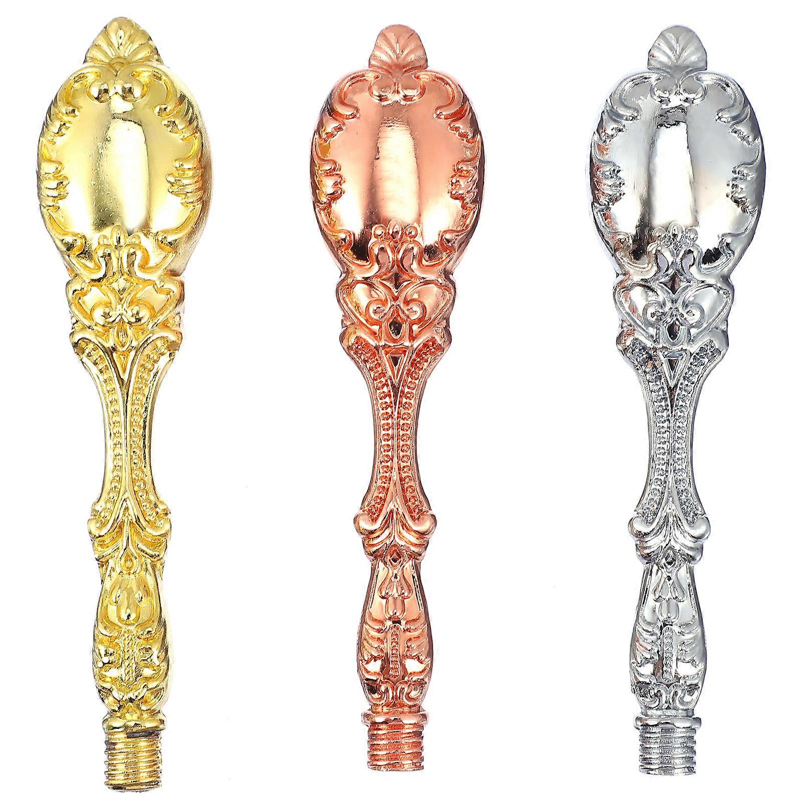 3Pcs Universal Wax Seal Stamp Replacement Handle DIY Crafts Accessories