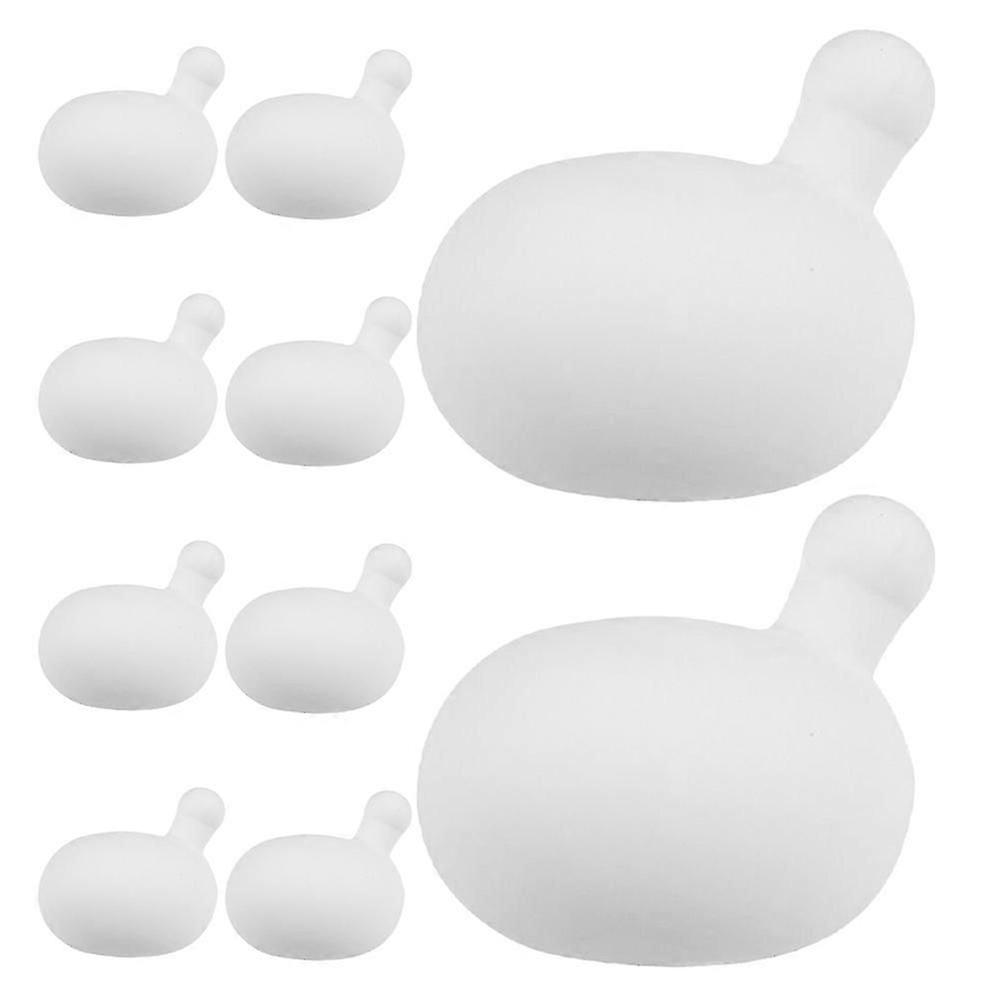 10Pcs Squeeze Doll Insert Bubble Squeeze Toy Making Insert Bubble Inserts Doll Making Insert Balls (S)