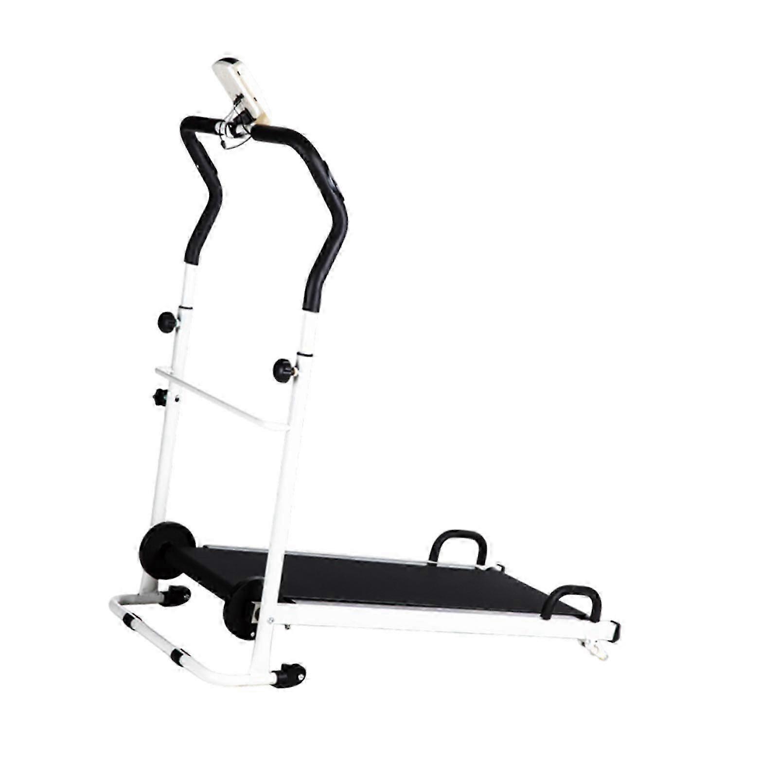Folding Treadmill Nonslip Mechanical Stepper for Home Gym Training Household