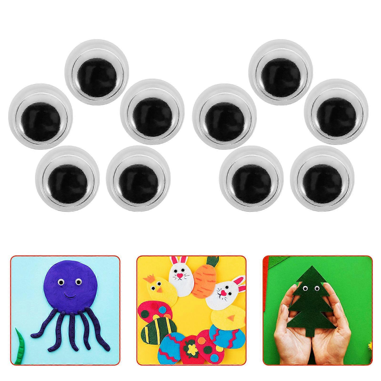Eyes Decorate Craft Projects Children Diy Activities Strong Adhesive Plastic Material 400Pcs