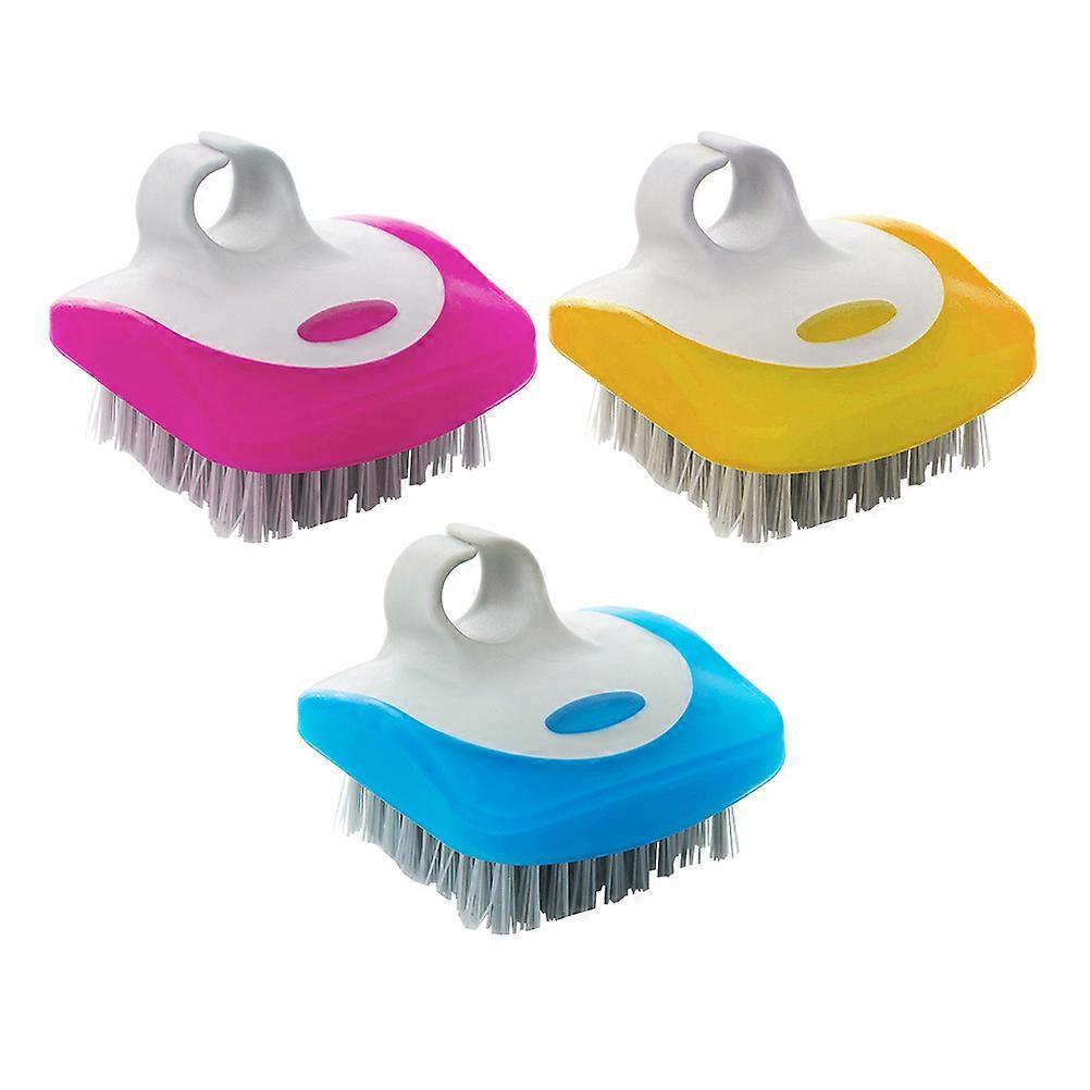 Kitchen Gadget Vegetable Scrubber For Tableware Cleaning 3Pcs